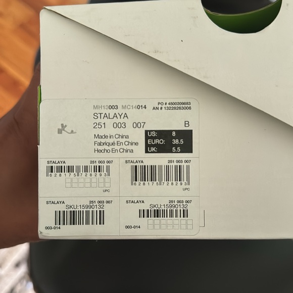 New in Box Call It Spring Stalaya Tan Sandals Size 8 *Vegan - Picture 7 of 7